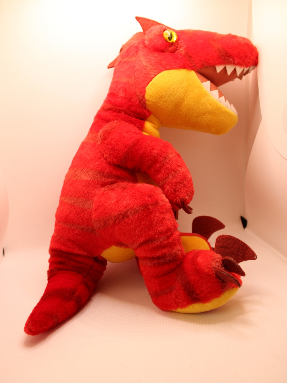 Build-A-Bear Red Raptor Plush - Picture 6 of 8